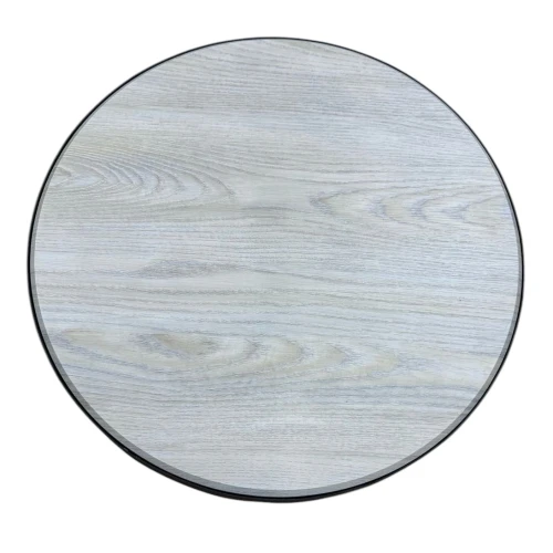 Стол журнальный МеталлАрт М011 МАЛЫЙ бежевый дуб/черный