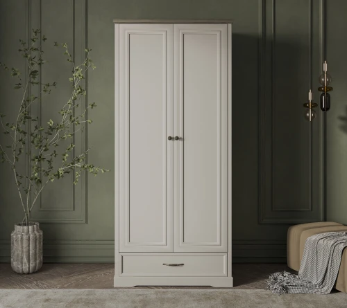 TOSCANA NEW, Шкаф 2DG1S. Цвет ПЕРСИДСКИЙ ЖЕМЧУГ/КАНЬОН