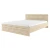 Кровать 120, OSKAR , цвет дуб Санремо