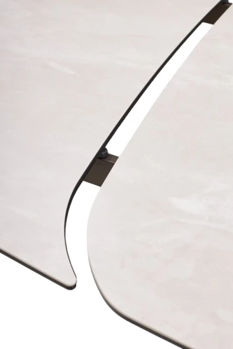 Стол YON 180 TL-109, испанская керамика / Шоколадное золото каркас, ®DISAUR