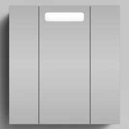 Зеркало Мальта 70, Мрамор Графит софт тач ПВХ 4044-3