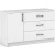 Комод «Чикаго» 1д3ящ, белый