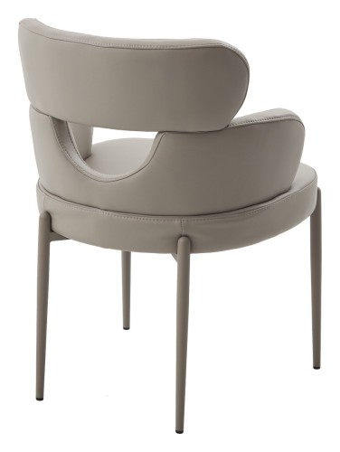 Стул VALTER HF017-09 Латте, экокожа / Латте каркас, ®DISAUR