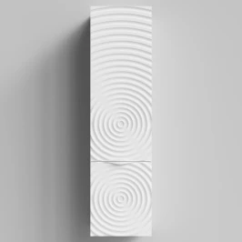 Пенал Эйфория 40 F1, базовая Белая эмаль, матовая, подвесной, левый