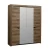 Шкаф четырехдверный Лючия 33.01, Кейптаун, Венге