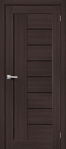 Межкомнатная дверь экошпон ĒLPORTA Порта-29 Wenge Veralinga Black Star