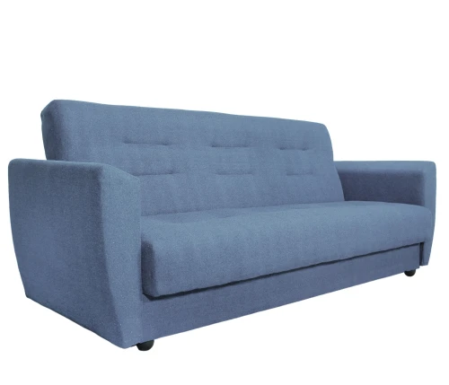 Диван Лира 140 серый пружинный блок Боннель