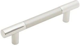 Ручка рейлинг мебельная С-15 Хром 136*12*25