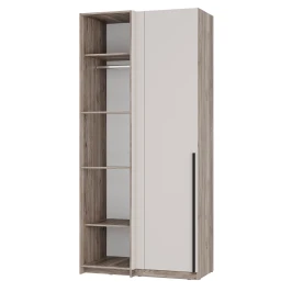 Шкаф угловой Урбан ШКУ-06, Дуб смоки, Кашемир