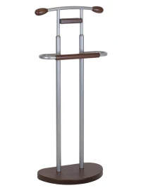 Вешалка костюмная ГАЛАНТ 333 металлик/темно-коричневый