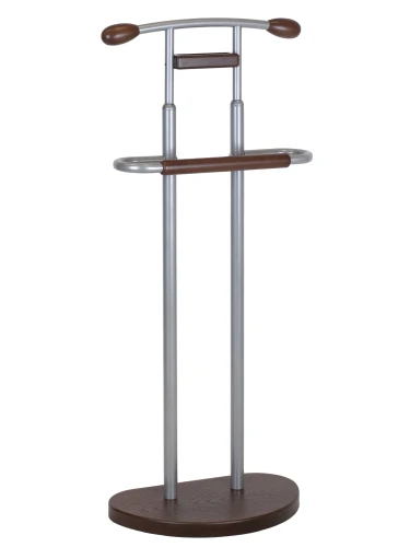 Вешалка костюмная ГАЛАНТ 333 металлик/темно-коричневый