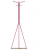 Вешалка напольная Галилео 218 розовый/шимо