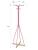 Вешалка напольная Галилео 218 розовый/шимо