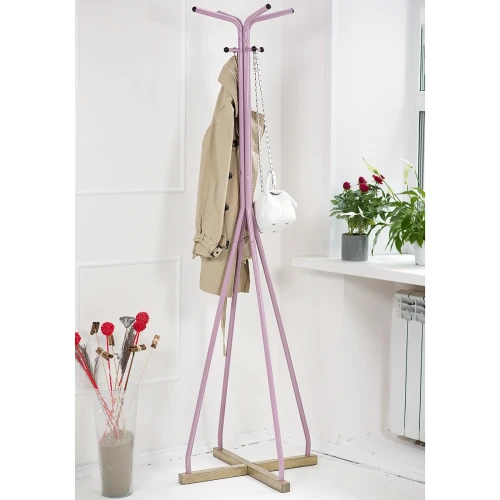 Вешалка напольная Галилео 218 розовый/шимо