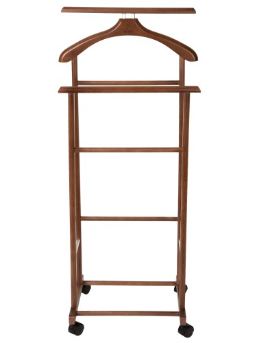 Вешалка костюмная на колесах В 22Н средне-коричневый