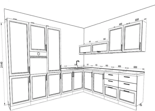 Кухня Стелла Комплектация 2