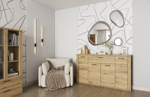 DOORSET, Тумба 4D1S. Цвет ДУБ НАВАРРА