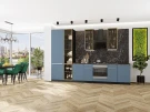 Кухонный гарнитур Фьюжн-08 Silky Blue Graphite Кухонный гарнитур Фьюжн-08 Silky Blue Graphite
