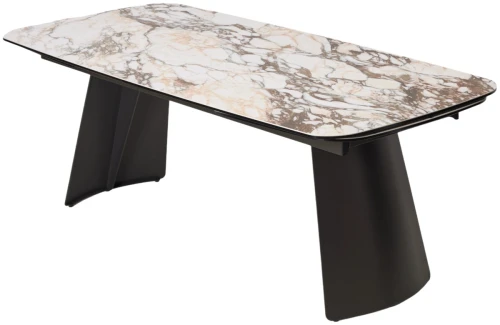 Стол ODIN 200 TL-312, испанская керамика / темно-серый каркас, ®DISAUR