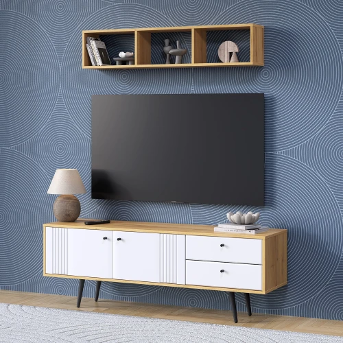 Полка 1200 с перегородками Вега Саксония