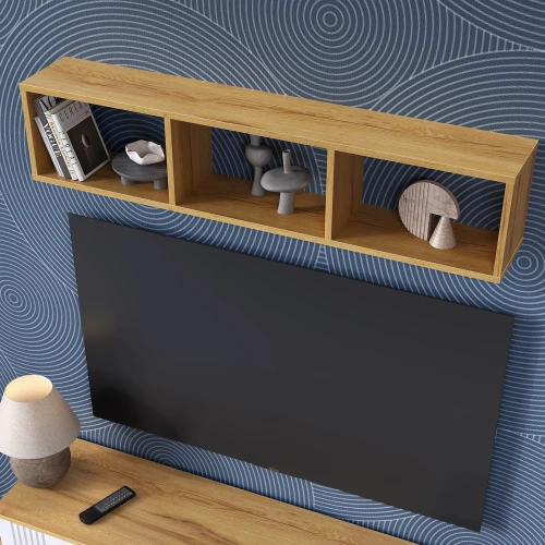 Полка 1200 с перегородками Вега Саксония