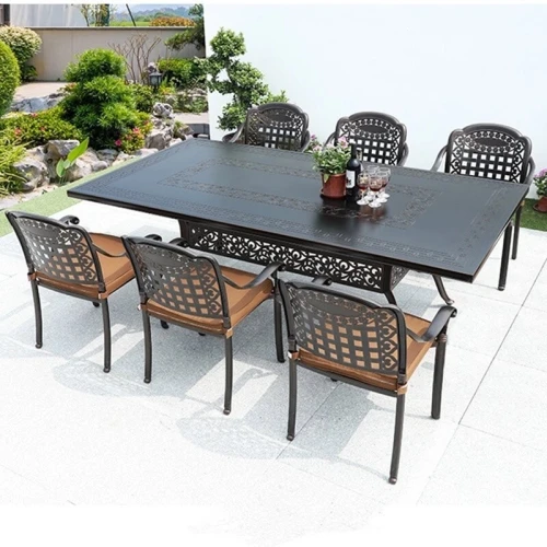 Набор мебели из литого алюминия Barcelona 6