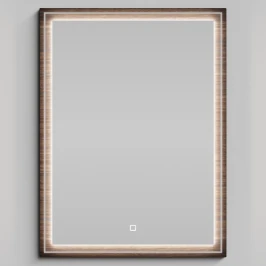 Зеркало Лайт 60, Палисандр ПВХ 43101