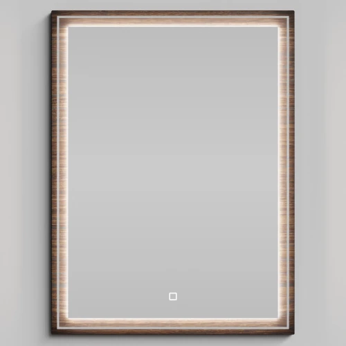 Зеркало Лайт 60, Палисандр ПВХ 43101