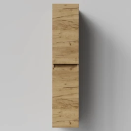 Пенал Бест 30 (2 двери) подвесной, Дуб Тортуга ПВХ 2357-43, левый, бельевая корзина