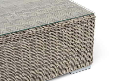 "Боно" журнальный столик из искусственного ротанга, цвет бежевый