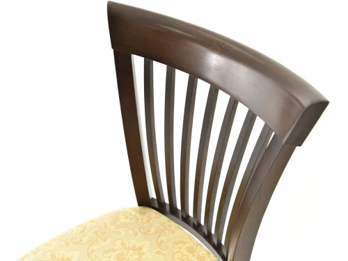 Обеденная группа (Стол Фабрицио-1 и 4 стула Тулон), орех темный