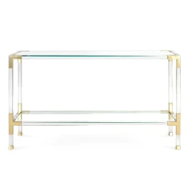 Консоль Роялти MH-1780ST, 120х40х76 см, прозрачный