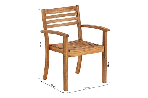 Стул из акации KARO  Joygarden