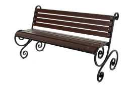 Лавочка садовая Шарм арт.ЛШ-150 разборная 1,5м (без подлокотников)