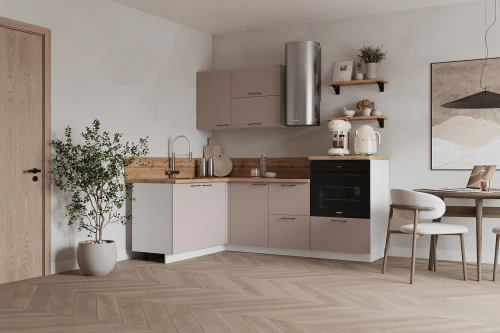 Готовая кухня КГ Угловой 1500*2100 (без пм) , Магнолия  Арника РМ в.2