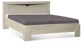 Кровать 33.09 Лючия 1200 с ортопедическим основанием Бетон пайн белый/венге