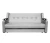 Диван СЕНАТОР ЛЮКС 120 серый ПБ