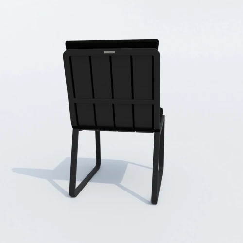 Стул GIRA черный - каркас карбон