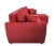 Диван угловой Амстердам велюр красный 160