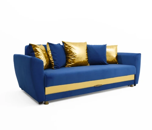 Диван еврокнижка  Амстердам золотой, 160