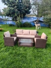 Комплект мебели из искусственного ротанга Сантьяго Terrace Set Шоколад Комплект мебели из искусственного ротанга Сантьяго Terrace Set Шоколад
