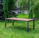 Обеденный стол AMELIA коричневый 200 см