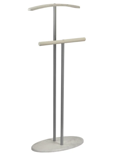 Вешалка костюмная Дэви 2 металлик/дуб дымчатый