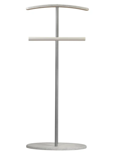 Вешалка костюмная Дэви 2 металлик/дуб дымчатый