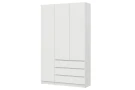 Шкаф трехстворчатый Бали, Белый