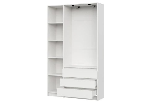 Шкаф трехстворчатый Бали, Белый