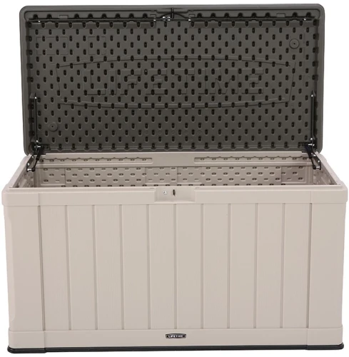 Сундук пластиковый Sand and Brown 439 л, бежево-коричневый