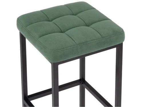 Стул «Камелот» ДП 2-07, велюр «Катания Изумруд», каркас черный матовый