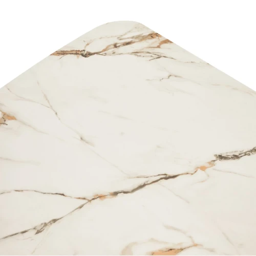 Стол VALDEMAR 180 KL-188 итальянская керамика, стекло/ каркас темно-серый/Kl-188, ®DISAUR