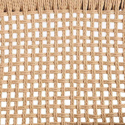 Стул VANHEIM дерево вяз/бечевка, Груша (№3), 46х45х83 см